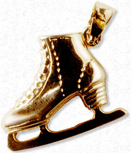 Adirondack Skate Charms, Adirondack Skates,Adirondack Charms, New York Charms, Gold Charms, Silver Charms, Sterling Silver Charms, gold charms, Charm Bracelets, Loon Charm, Packbasket Charms, Skate, Snowshoe Charm,Raccoon, Bears, Adirondack Skate Charms