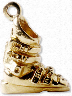 Adirondack Ski Boot Charms, Adirondack Ski Boots,Adirondack Charms, New York Charms, Gold Charms, Silver Charms, Sterling Silver Charms, gold charms, Charm Bracelets, Loon Charm, Packbasket Charms, Ski Boot, Snowshoe Charm,Raccoon, Bears, Adirondack Ski Boot Charms